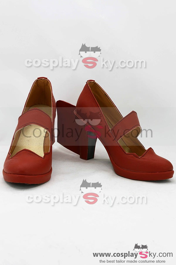 Cossky Costumes Kantai Collection Japanese Destroyer Amatsukaze Boots Cosplay Shoes