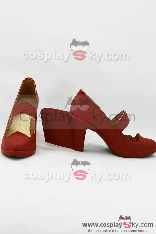 Cossky Costumes Kantai Collection Japanese Destroyer Amatsukaze Boots Cosplay Shoes