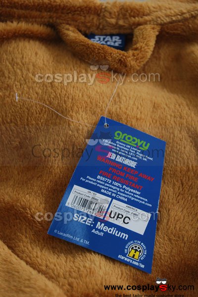 Cossky Costumes L Jedi  BathRobe Bath robe Coral Fleece Costume