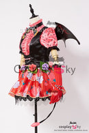 Cossky Costumes Love Live! New UR Umi Sonoda Little Devil Transformed Uniform Halloween Cosplay Costume