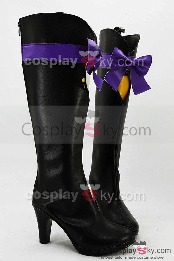 Cossky Costumes LoveLive! Season 2 KiRa-KiRa-Sensation! Maki Nishikino Boots Cosplay Shoes