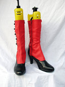 Cossky Costumes Madam Red Angelina Dulles Cosplay Boots Shoes