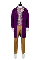 Cossky Costumes Male / Costume / M Willy Wonka and the Chocolate Factory 1971 Willy Wonka Outfits Cosplay Costume