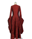 Cossky Costumes Melisandre Red Woman Medieval Dress Outfit for Adult Cosplay Costume