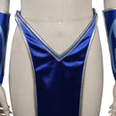 Cossky Costumes Mortal Kombat Kitana Costume Accessories Outfit Halloween Carnival Suit Cosplay Costume