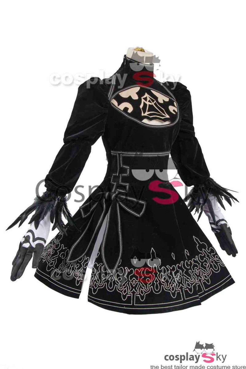 Cossky Costumes NieR:Automata 2B Uniform Dress Cosplay Costume