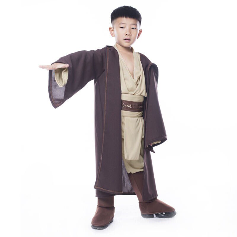 Cossky Costumes Obi Wan Kenobi Jedi Child Halloween Cosplay Costume