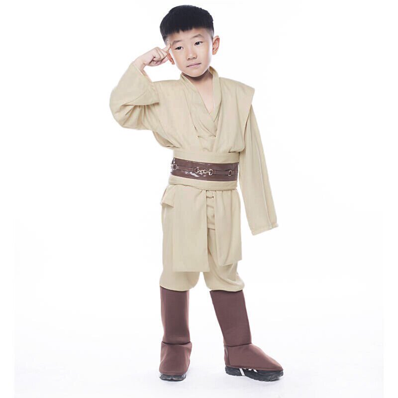 Cossky Costumes Obi Wan Kenobi Jedi Child Halloween Cosplay Costume