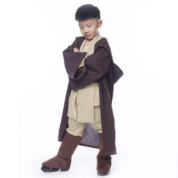 Cossky Costumes Obi Wan Kenobi Jedi Child Halloween Cosplay Costume