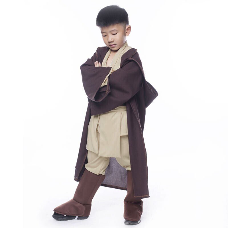 Cossky Costumes Obi Wan Kenobi Jedi Child Halloween Cosplay Costume