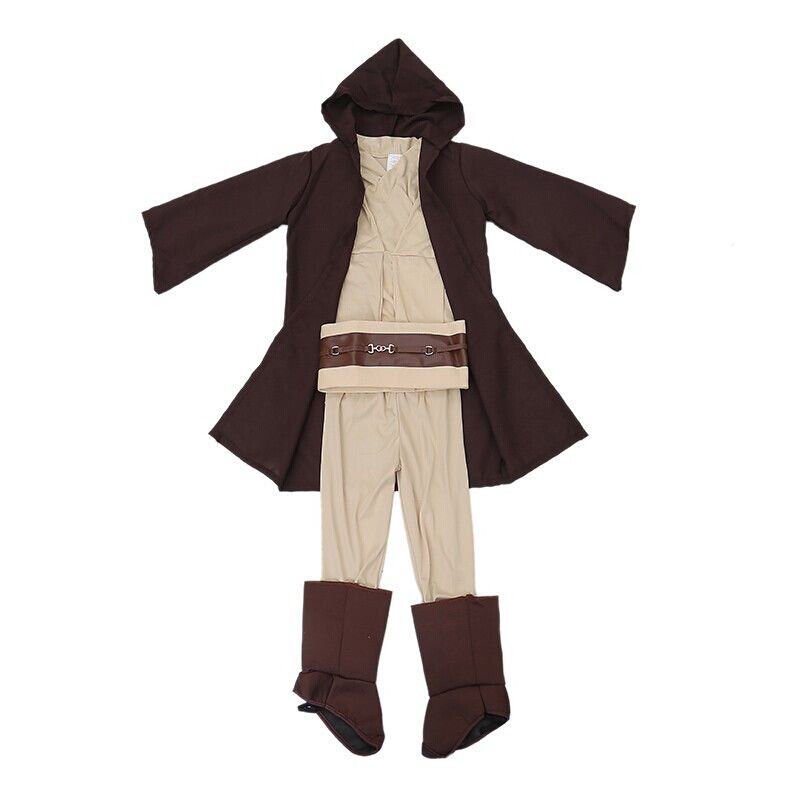 Cossky Costumes Obi Wan Kenobi Jedi Child Halloween Cosplay Costume