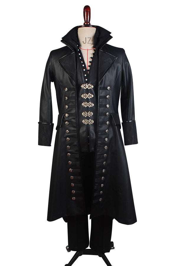 Cossky Costumes Once Upon A Time Captain Hook Halloween Carnival Suit Cosplay Costume