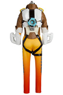 Cossky Costumes Overwatch OW Tracer Lena Oxton Outfit Battle Suit Cosplay Costume
