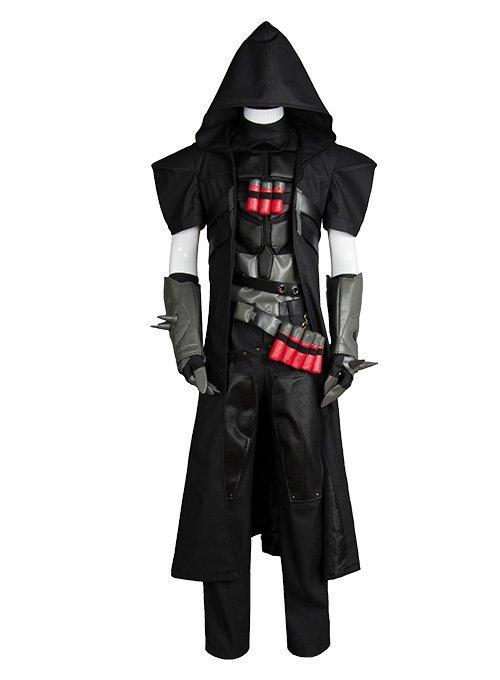 Cossky Costumes Overwatch Reaper Costume OW Gabriel Reyes Outfit Cosplay Costume