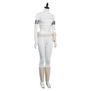 Cossky Costumes Padme Amidala White Outfits Halloween Carnival Suit Cosplay Costume