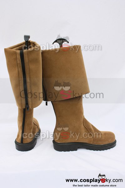 Cossky Costumes Pirates Brown Cosplay Boots Shoes