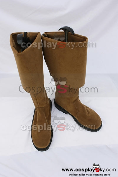 Cossky Costumes Pirates Brown Cosplay Boots Shoes