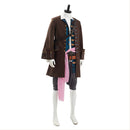 Cossky Costumes Pirates Brown Cosplay Costume Set Halloween Suit