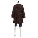 Cossky Costumes Pirates Brown Cosplay Costume Set Halloween Suit