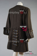 Cossky Costumes Pirates Brown Jacket Coat Costume