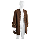Cossky Costumes Pirates Brown Jacket Outfits Only Costume
