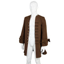 Cossky Costumes Pirates Brown Jacket Outfits Only Costume