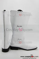 Cossky Costumes Power Ranger Cosplay Shoes Boots Custom Made White