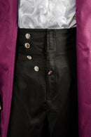 Cossky Costumes Prince Rogers Nelson in Purple Rain Coat Outfits Halloween Cosplay Costume