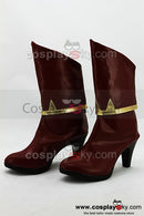 Cossky Costumes RWBY Pyrrha Nikos Cosplay Boots Shoes