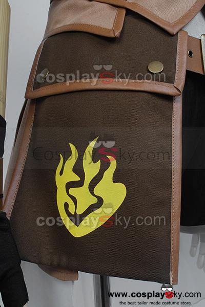 Cossky Costumes RWBY Rooster Teeth Yellow Trailer Yang Xiao Long Cosplay Costume