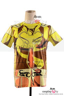 Cossky Costumes Saint Seiya Gold Saint Gemini T-Shirt Tee(L Size)