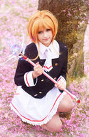 Cossky Costumes Sakura Kinomoto School Uniform Cosplay Costume