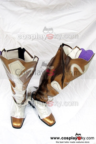 Cossky Costumes Shining Wind Kiriya Kaito Cosplay Boots Golden