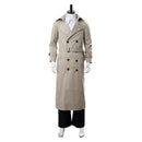 Cossky Costumes Supernatural Castiel Twill Trench Coat Costume