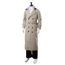 Cossky Costumes Supernatural Castiel Twill Trench Coat Costume