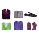 Cossky Costumes The Dark Knight Joker Cosplay Costume Outfits Halloween Carnival Party Disguise Suits