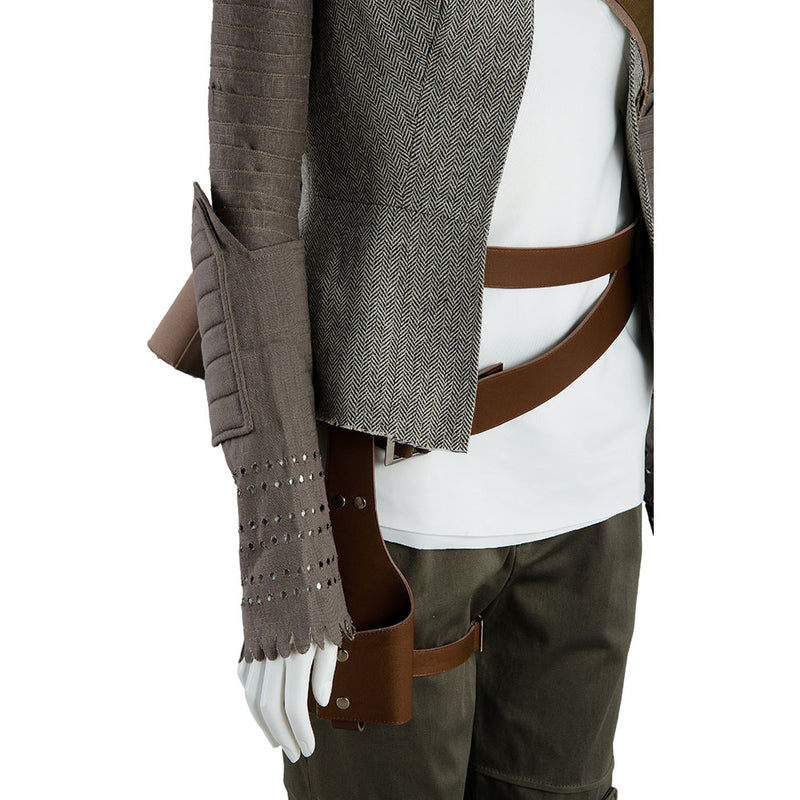 Cossky Costumes The Last Jedi Rey Outfit Cosplay Costume