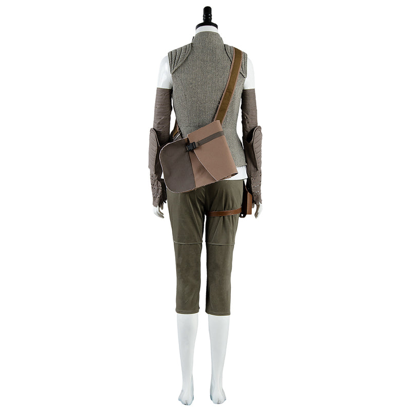 Cossky Costumes The Last Jedi Rey Outfit Cosplay Costume