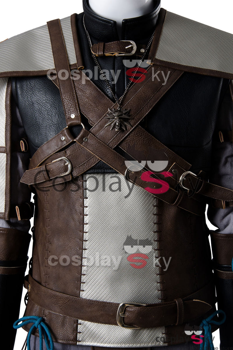 Cossky Costumes The Witcher 3 Wild Hunt Geralt of Rivia Outfit Cosplay Costume
