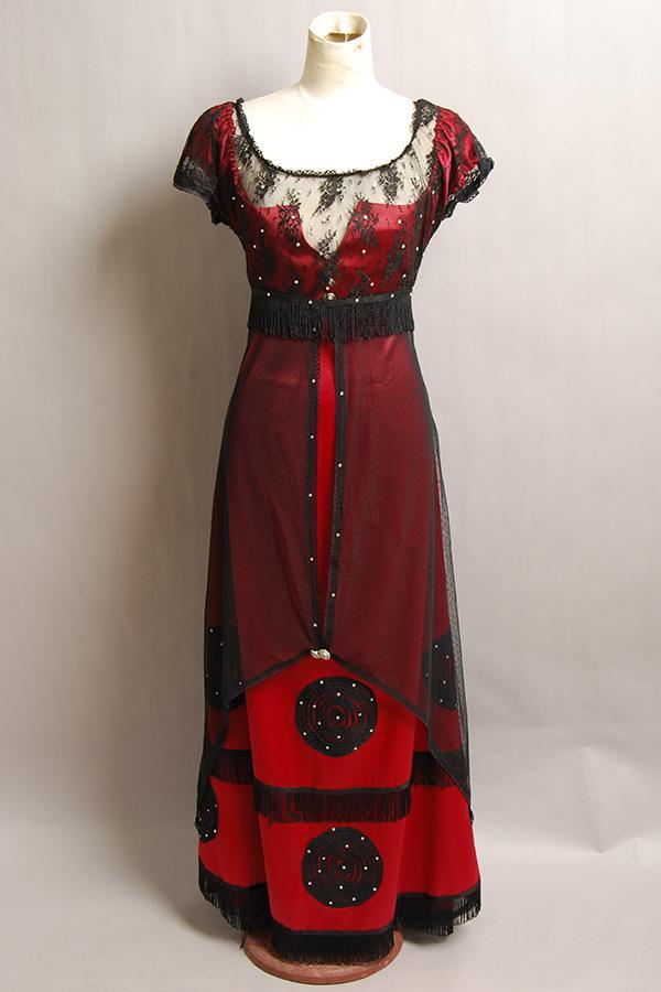 titanic rose red dress Titanic Rose Victorian Dress Outfits Halloween Carnival Suit Cosplay Costume