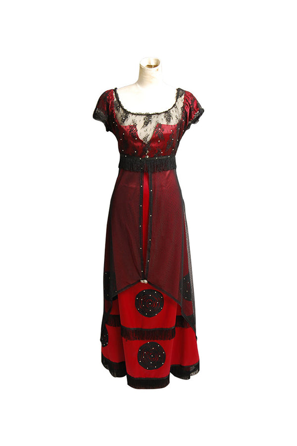 Cossky Costumes Titanic Rose Victorian Dress Outfits Halloween Carnival Suit Cosplay Costume