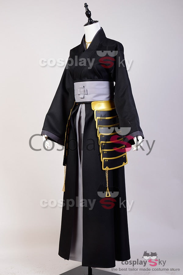 Cossky Costumes Touken Ranbu Tsurumaru Kuninaga (Black) Uniform Cosplay Costume