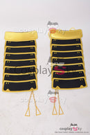 Cossky Costumes Touken Ranbu Tsurumaru Kuninaga (Black) Uniform Cosplay Costume