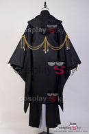 Cossky Costumes Touken Ranbu Tsurumaru Kuninaga (Black) Uniform Cosplay Costume