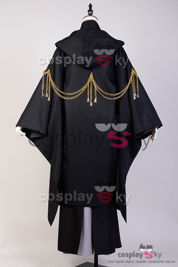 Cossky Costumes Touken Ranbu Tsurumaru Kuninaga (Black) Uniform Cosplay Costume