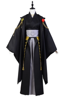 Cossky Costumes Touken Ranbu Tsurumaru Kuninaga (Black) Uniform Cosplay Costume