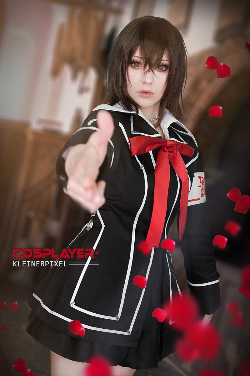 Vampire Knight Day Class Girl Kurosu Yuuki Cosplay Costume, image size:800x1200
