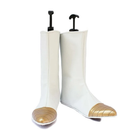 Cossky Costumes White PU Shoes Cosplay Boots Shoes Custom Made