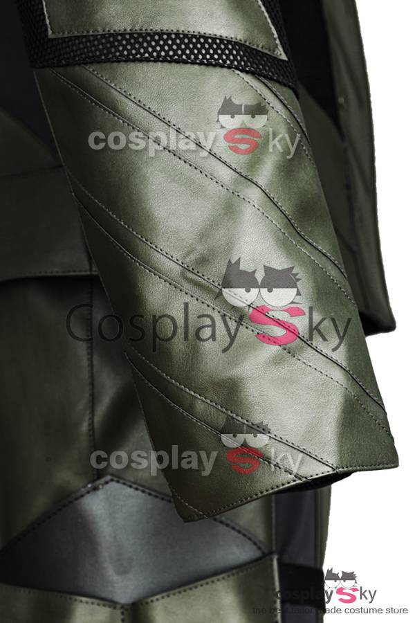 Cossky Costumes XXL Green Arrow Season 5 Oliver Queen Cosplay Costume