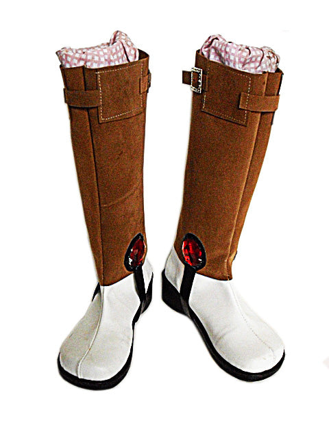 Cossky Costumes YU-GI-OH John Cosplay Boots Shoes